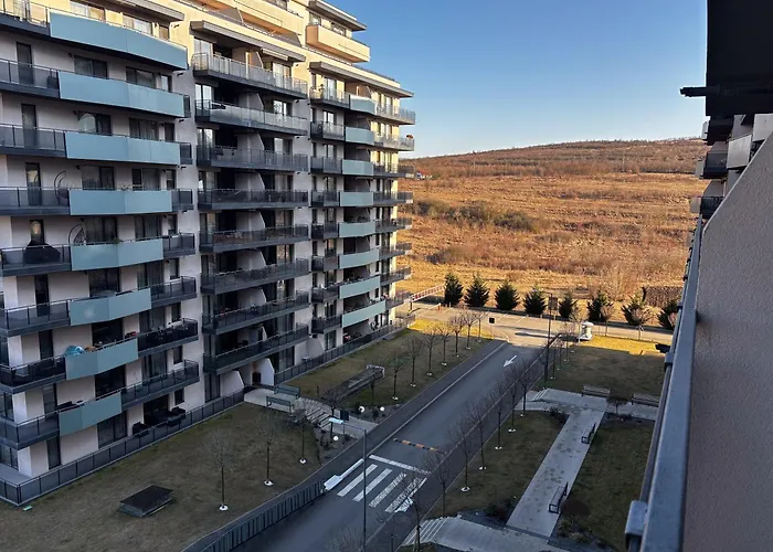 Apartament Altheda Living Sunstone - Luxury - Private Parking, Smart Tv, Huge Balcony And King Size Bed